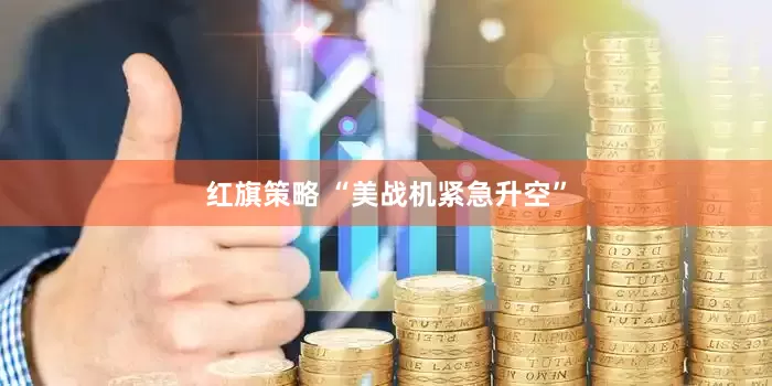 红旗策略 “美战机紧急升空”